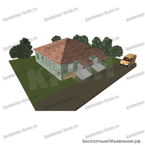 Мобильная модульная пекарня ПМ-КРОН-1400