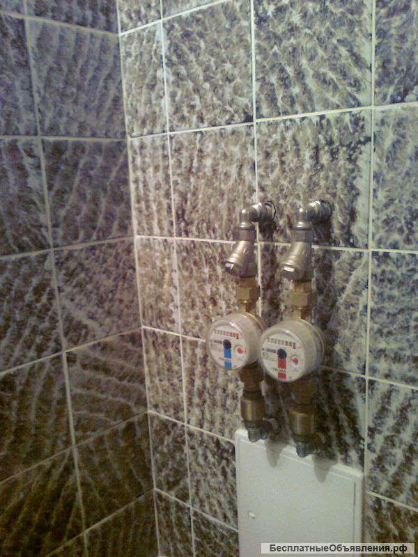 Установка водосчетсиков