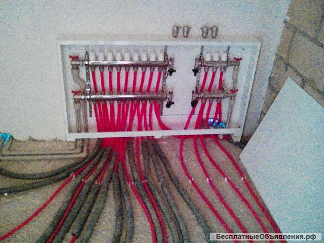 Монтаж отопления частично и под ключ