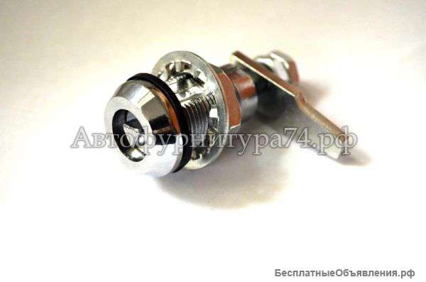 Замок для шкафа 27мм треугольный ключ