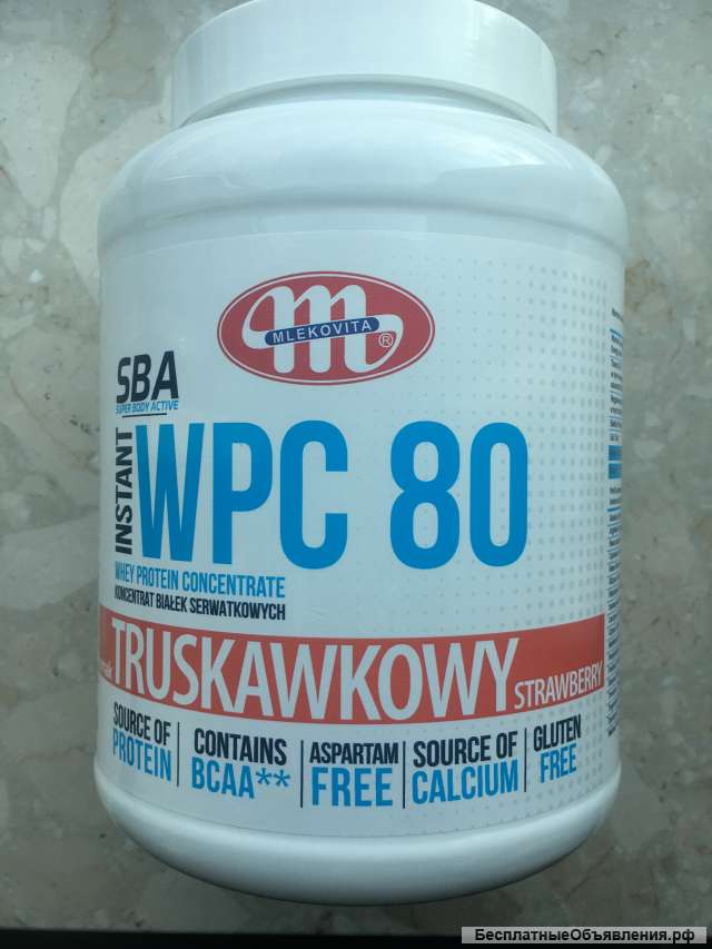 Сыворотно белковый концентрат WPC 80 Польша