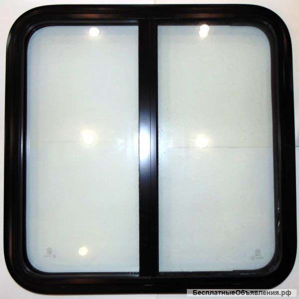 Форточка с двойным стеклением 724x724