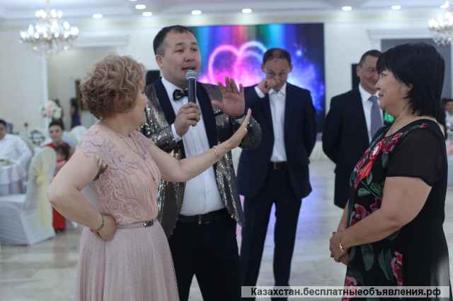 Тамада, асаба, ведущий, шоумен в Астане фото видео, шоу программа. Интересно, ярко, весело