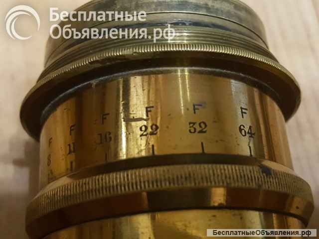 Антикварный портретный объектив 19 века. Выбрать оригинальный подарок фотографу.