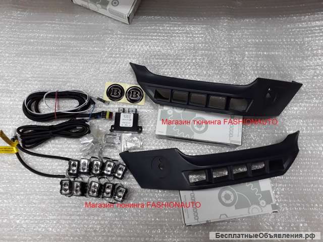 Мерседес 463 уголки brabus с оригинальными дхо Mercedes G 463