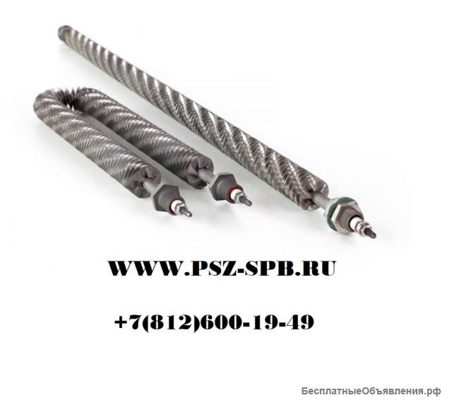 Трубчатые электронагреватели с оребрением