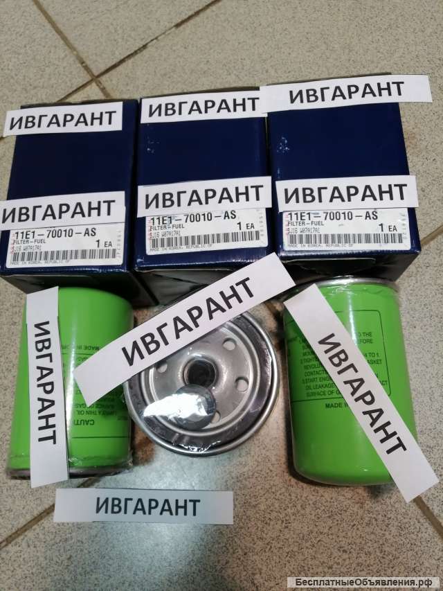 11Е1-70010-АS Фильтр топливный HYUNDAI 11Е1-70010-АS 11Е1-70010, 11Е1-70010-АS