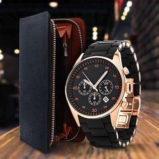 Комплект часы Emporio Armani и клатч Emporio Armani