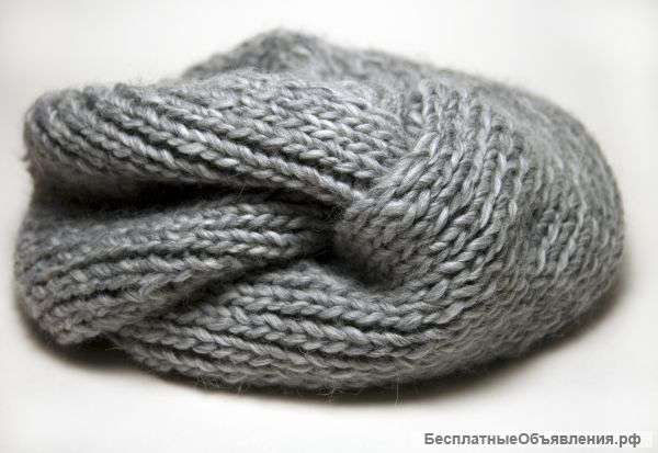 Шарф-хомут теплый