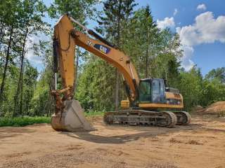 CAT 336D L б/у карьерный экскаватор гусеничный