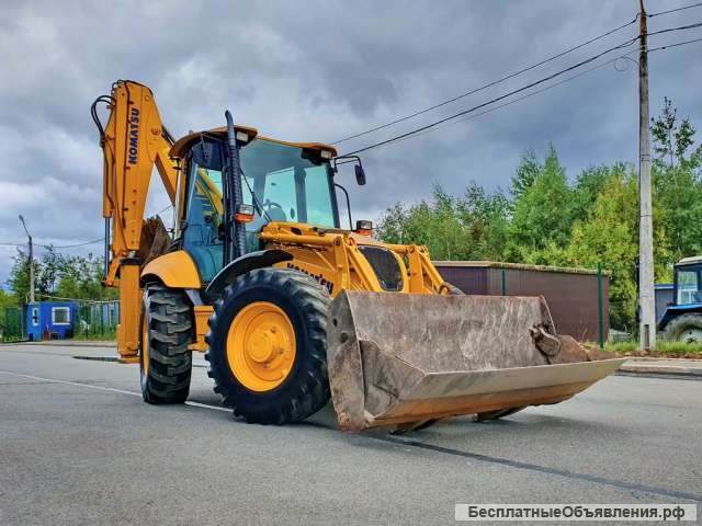 KOMATSU WB93S-5 б/у экскаватор-погрузчик 2012 года