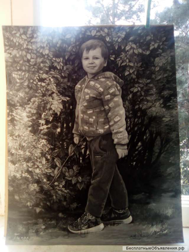 Пишу портреты с фото на заказ. Гаспар. Симферополь