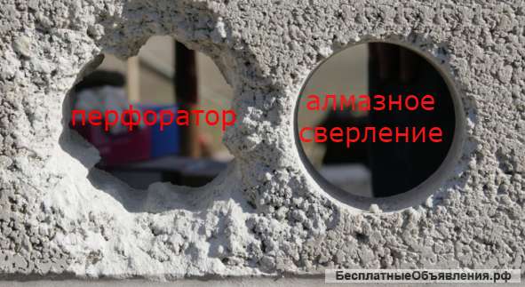 Алмазное сверление. Алмазная резка