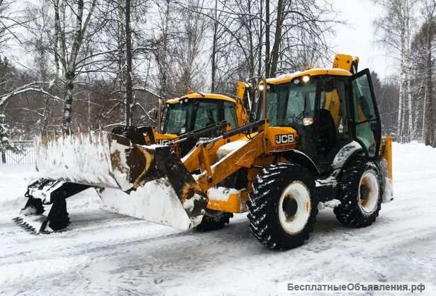 Услуги трактора по уборке, чистке снега с погрузкой в Раменском районе
