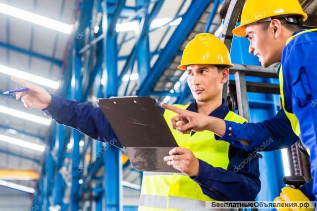 Работник на стройку