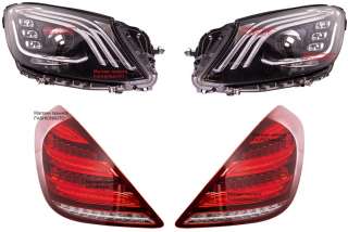 Мерседес 222 оптика рестайлинговая Mercedes w 222 mb s 222