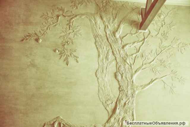 Арт-Бетон декор интерьера, экстерьера, ландшафт