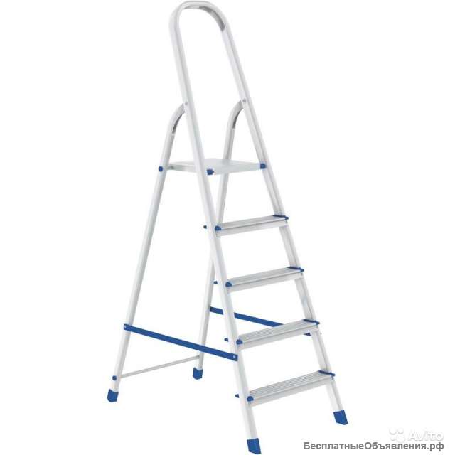 Стремянка стальная, алюминневая 4-8ступеней
