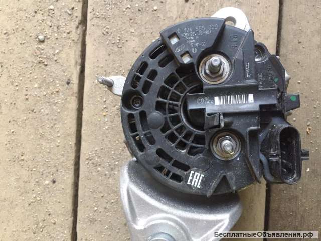 Генератор Bosch 0 124 555 009 (аналог VOE 15063541)