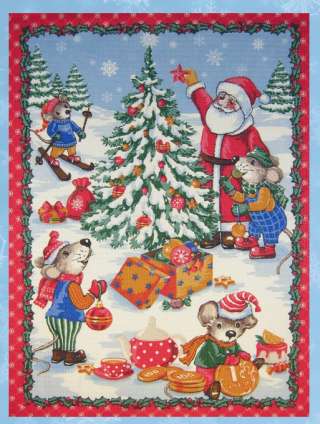 Новогодние вафельные полотенца оптом от «Ева» г. Иваново