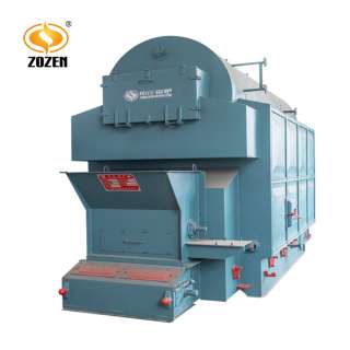 Водогрейный котёл на угле/биомассе серии DZL