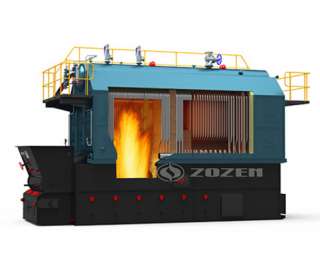 Водогрейный котёл на угле/биомассе серии SZL