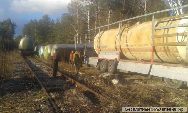 Цистерны ж.д газовые (аммиачные 54 м3 бу под пропан