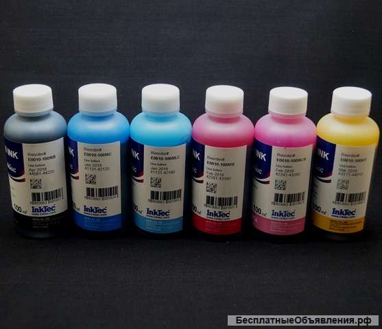 Комплект водорастворимых чернил для 6 цветного Epson