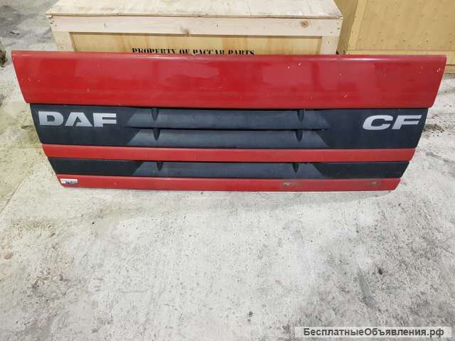 Капот кабины DAF CF, красный