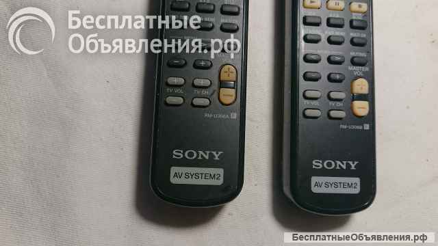 Пульты Sony RM-U306A и Sony RM-U306B