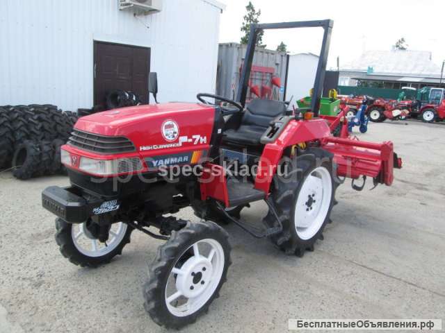 Мини-трактор YANMAR F7H