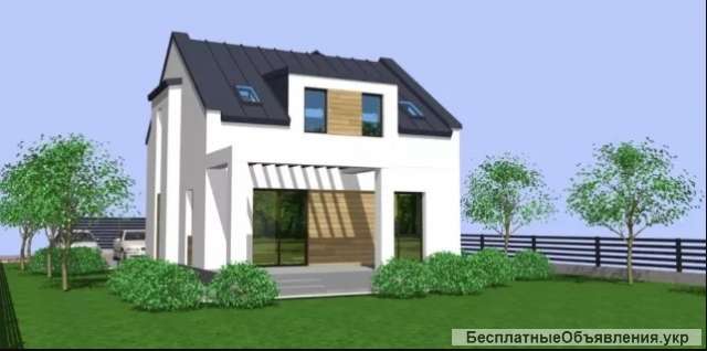 Стильный дом 140 м2 в коттеджном городке