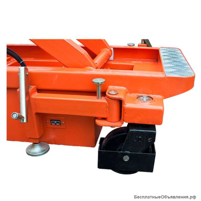 Телескопический двухмачтовый подъемник с аккумулятором GROST Double 0.2-12 (DC/АС)