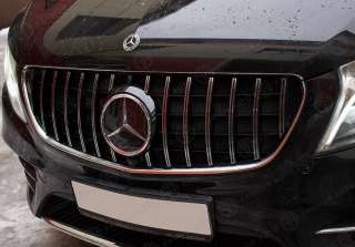 Мерседес в класс решетка радиатора mercedes v-klasse решетка gt хром