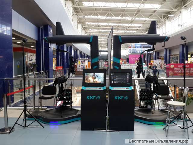 2 игровые платформы виртуальной реальности KAT VR+HTC VIVE