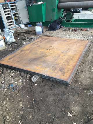 Лист стальной 10мм перекат