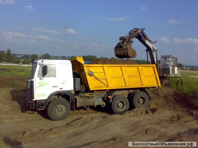 Грунт для выравнивания участков Каширское шоссе