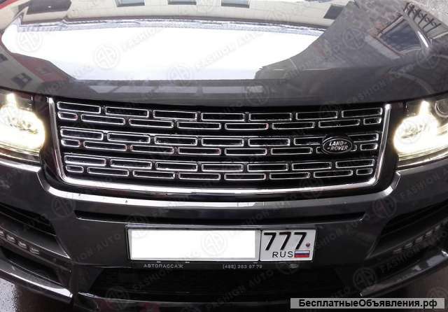 Range Rover решетка радиатора Autobiography черная