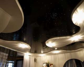 Многоуровневые натяжные потолки в Бишкеке