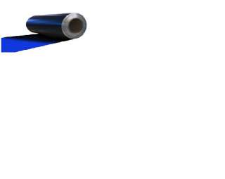 Фольга алюминиевая 0,3 Х1000 мм с 4-х слойным селективным погрытием Tinox, степень поглощения 96%