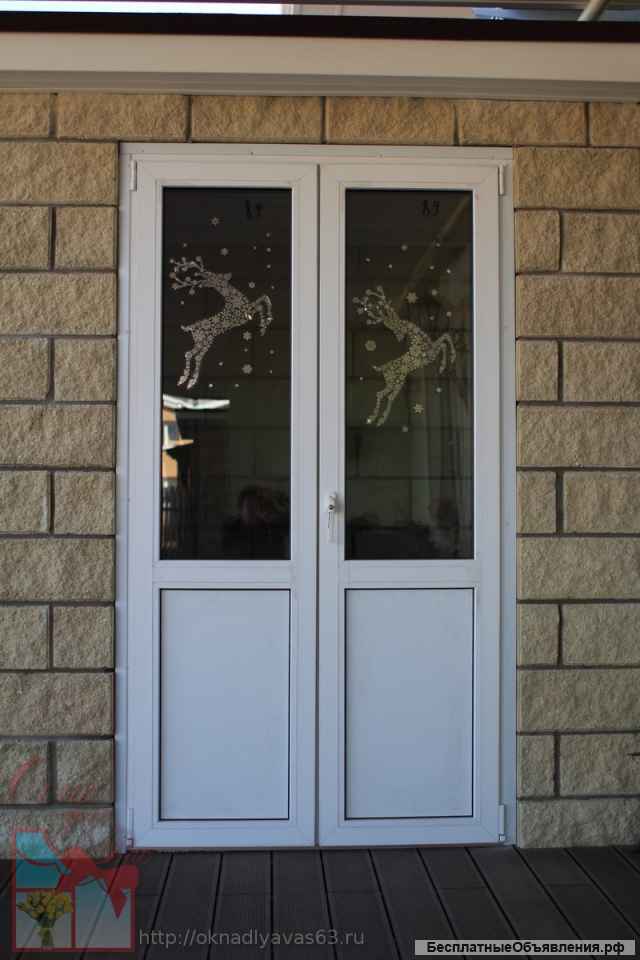 Пластиковые двери