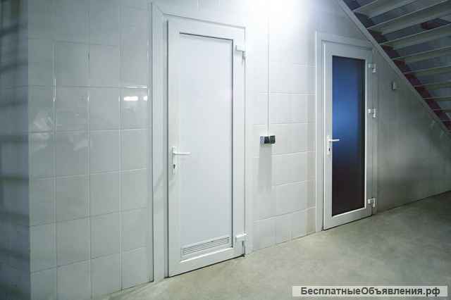 Пластиковые двери