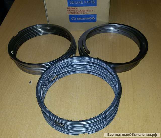 Кольца поршневые Daewoo Ultra Novus D2848 DV15T Doosan