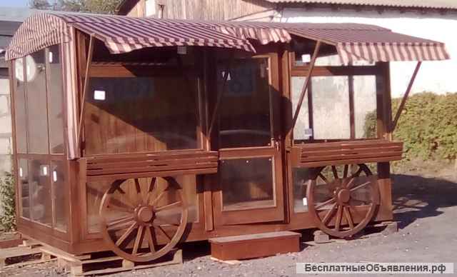 Изготавливаем утепленная киоск - карета