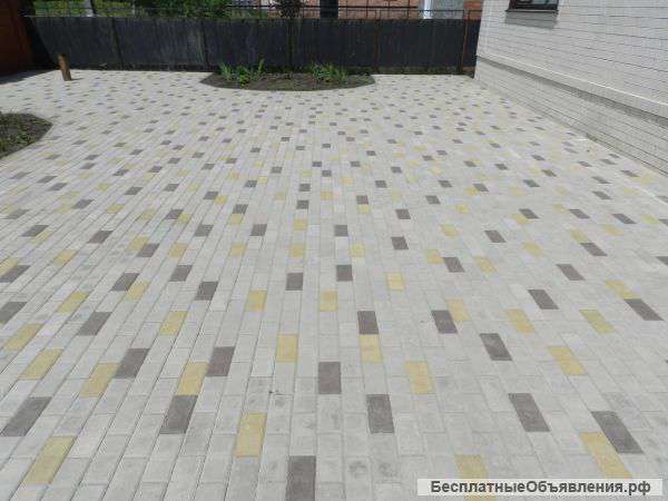 Производство тротуарной плитки, бордюров, стеновых блоков