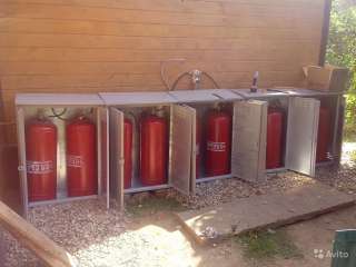 Газовое отопление частного дома в баллонах