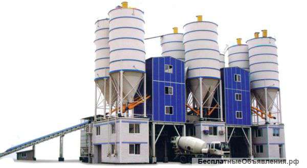 Бетонный завод HZS60 в наличии