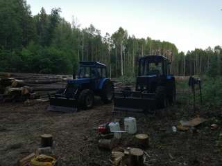 Услуги лесорубов со своей техникой и пилами