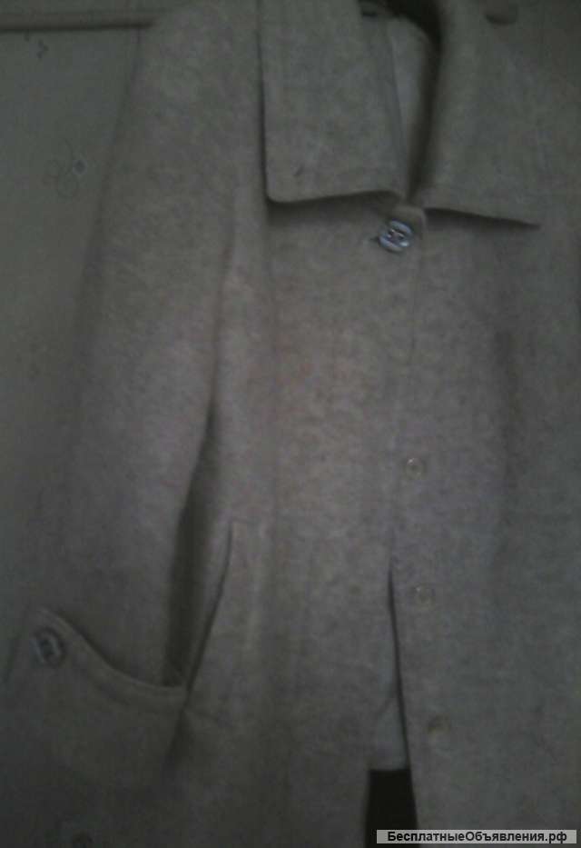 Пальто 100% шерсть