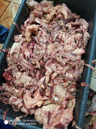 Говядину б/к замор. 228 р., жилку говяжью замор.128р.